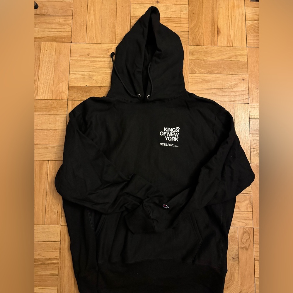 Brooklyn Nets Kings of New York Hooded Sweatshirt, Size XL